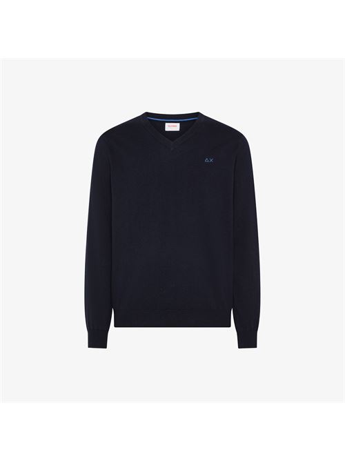 v neck sweater basic ls SUN 68 | K4610407
